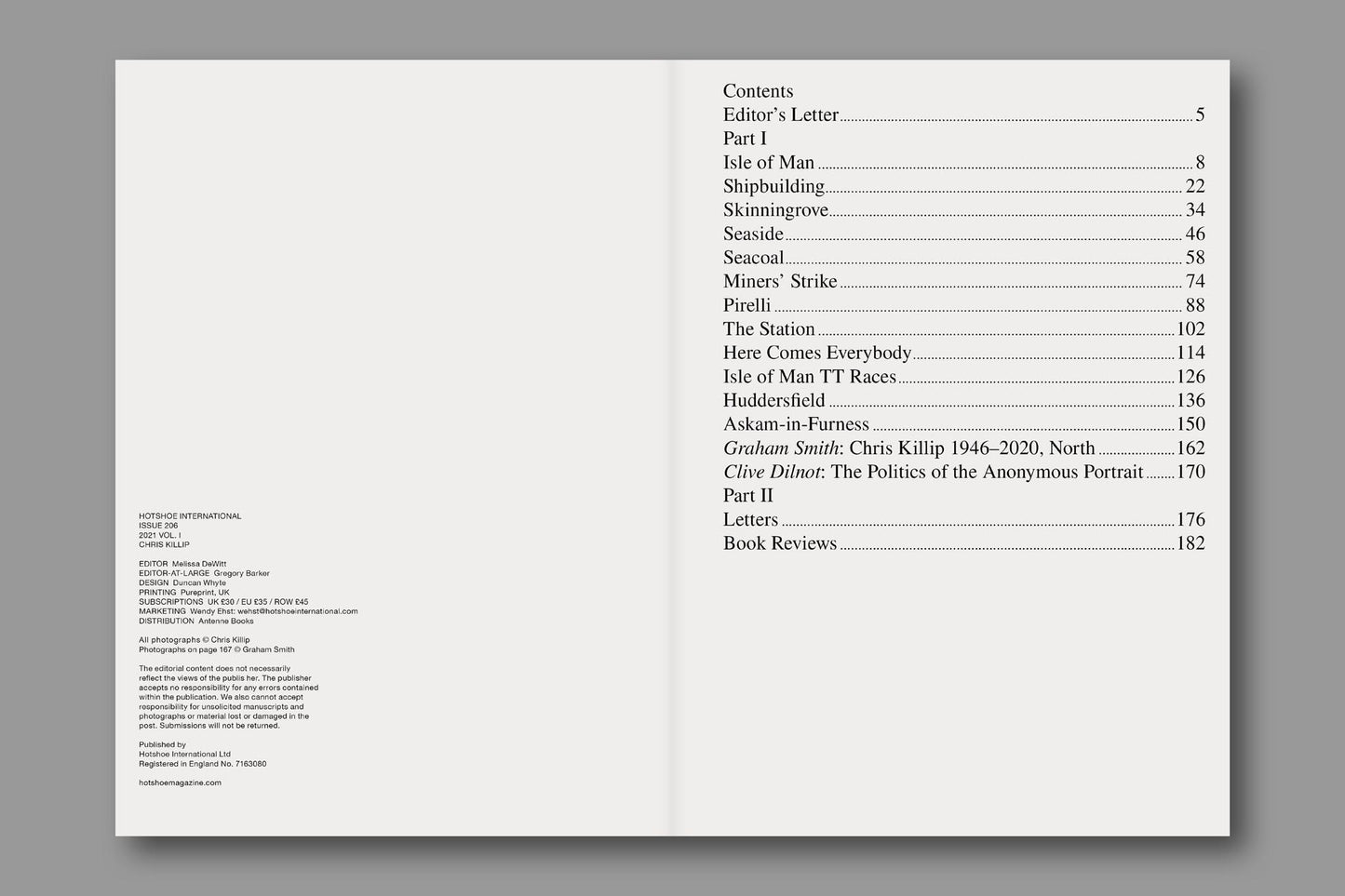 Issue 206: Chris Killip
