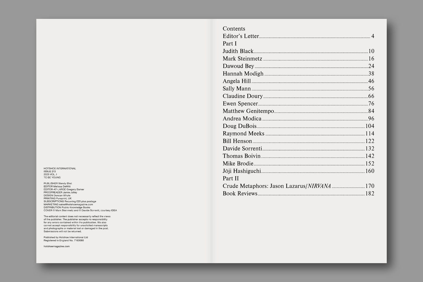 Issue 213: To Be Young